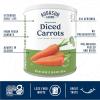 imageAugason Farms Dehydrated Diced Carrots Can Emergency Food Supply Everyday Meals 216 Servings