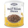 imageAugason Farms Freeze Dried Precooked Beef Steak Dices Can Emergency Food Supply Everyday Meals 13 ServingsDried Beef Chunks