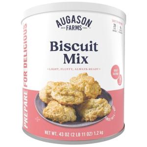 imageAugason Farms Biscuit Mix Can Emergency Food Supply Everyday Meals 29 ServingsButtermilk