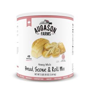 imageAugason Farms Bread and Roll Mix Can Emergency Food Supply Everyday Meals 48 ServingsHoney