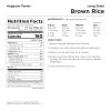 imageAugason Farms Long Grain Brown Rice 4Gallon Pail Emergency Food Supply Everyday Meals 242 Servings
