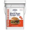 imageAugason Farms Black Bean Burger Mix Can Certified Gluten Free Emergency Food Supply Everyday Meals 38 Servings16 lb 2 oz