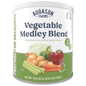 imageAugason Farms Vegetable Medley Blend Can Emergency Food Supply Everyday Meals 131 ServingsStew Blend 2 lbs 05 Oz