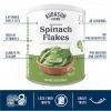 imageAugason Farms Dehydrated Spinach Flakes Can Emergency Food Supply Everyday Meals 45 Servings