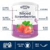 imageAugason Farms Freeze Dried Sliced Strawberries Can Emergency Food Supply Everyday Meals 18 ServingsStrawberries 64 oz