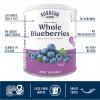 imageAugason Farms Freeze Dried Whole Blueberries Can Emergency Food Supply Everyday Meals 26 ServingsBlueberries 12 oz