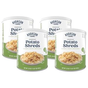 imageAugason Farms Dehydrated Potato Shreds Can Emergency Food Supply Everyday Meals 31 Servingspack of 4