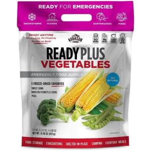 imageAugason Farms READY PLUS FreezeDried Vegetables Resealable Pouch Emergency Food Supply 159 oz