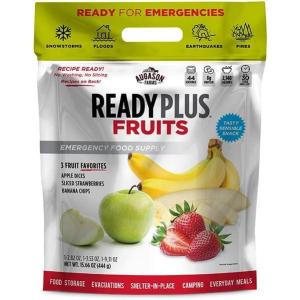 imageAugason Farms READY PLUS FreezeDried and Dehydrated Fruits Resealable Pouch Emergency Food Supply 156 oz