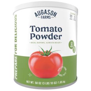 imageAugason Farms Tomato Powder Can Emergency Food Supply Everyday Meals 329 ServingsFood Storage 3 lbs 10 oz